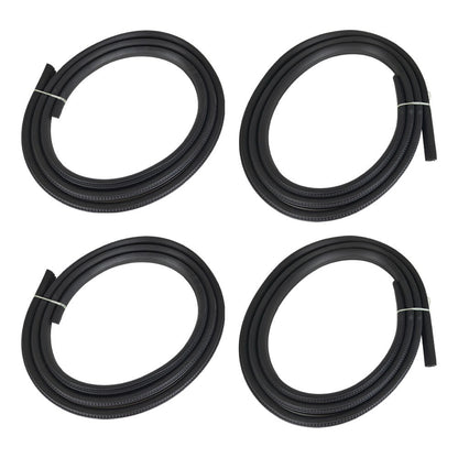 4pcs Left Right Front Rear Door Weatherstrip Seal 2000 2002 for Toyota 4Runner