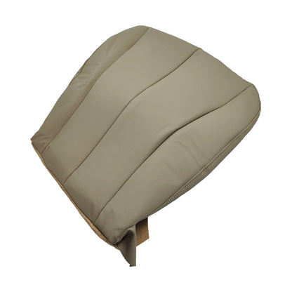 For 2007-2011 Toyota Camry Driver Side Bottom Replacement Leather Seat Cover Tan