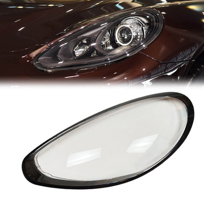 Headlight Lens Shell+Sealant Glue For Porsche Panamera 970 2014-16