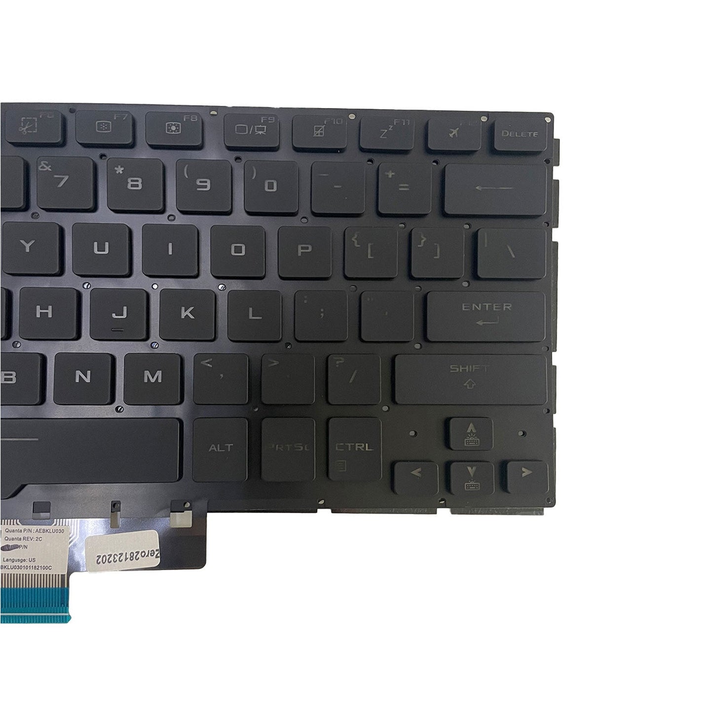 New Black For ASUS ROG Zephyrus G14 GA401 GA401U GA401M Keyboard Backlit