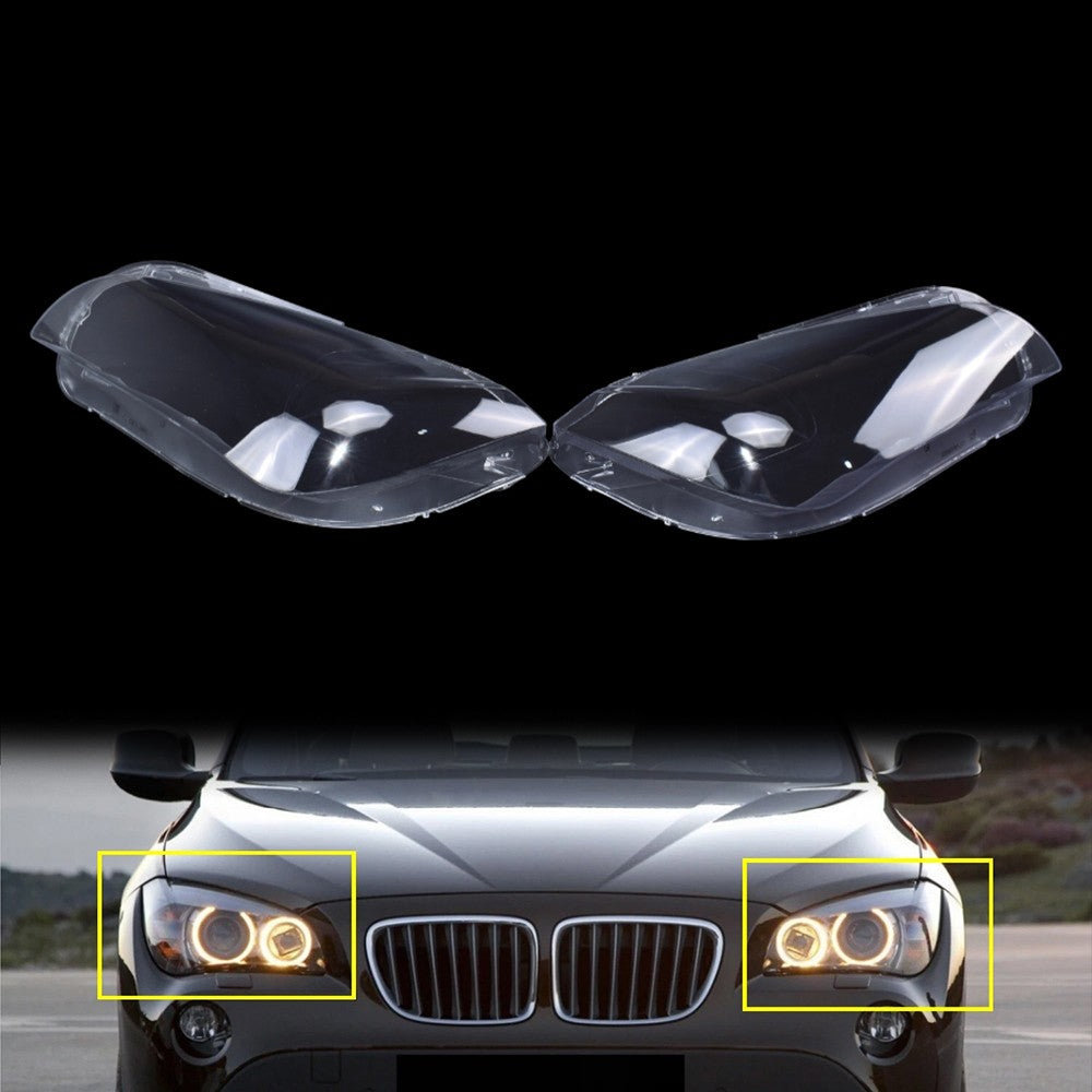 Clear Headlight Lens Replace Cover For BMW X1 E84 2010-2015 Left Right Side