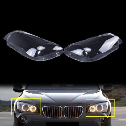 Clear Headlight Lens Replace Cover For BMW X1 E84 2010-2015 Left Right Side