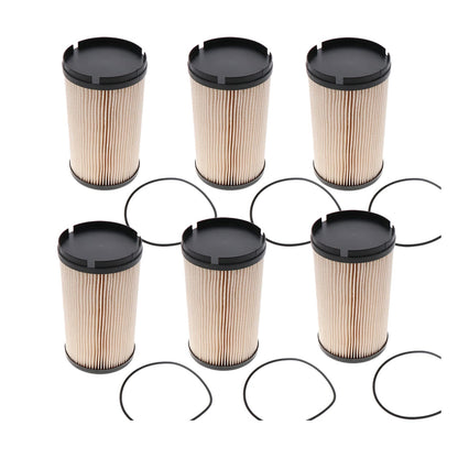 New 6Pack K37-1029 Fuel Filter FS20172 K37-1012 K37-1011 For Peterbilt Kenworth