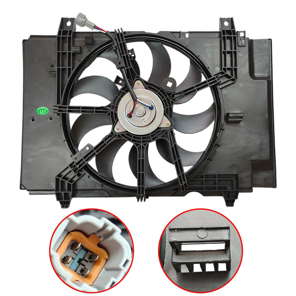 Radiator AC Condenser Cooling Fan For 2009-2014 Nissan Cube 1.8L L4