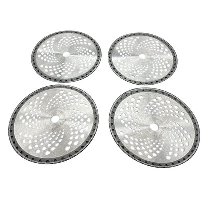 4 Pack Carbide Tip Brush Blades 10" x 40T Brush Cutter Blade Weed Eater Trimmer