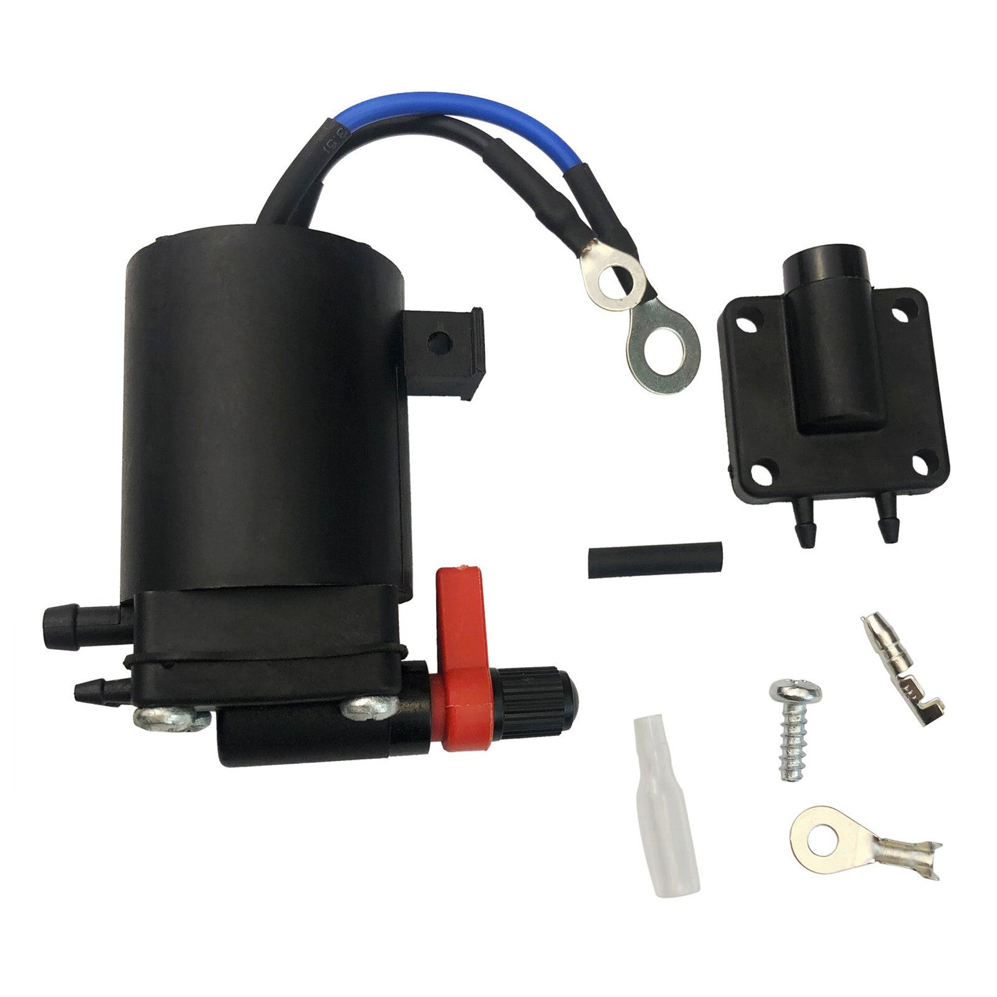 Fuel Primer Choke Solenoid Fit for OMC Johnson Evinrude Replaces 5828665 397909