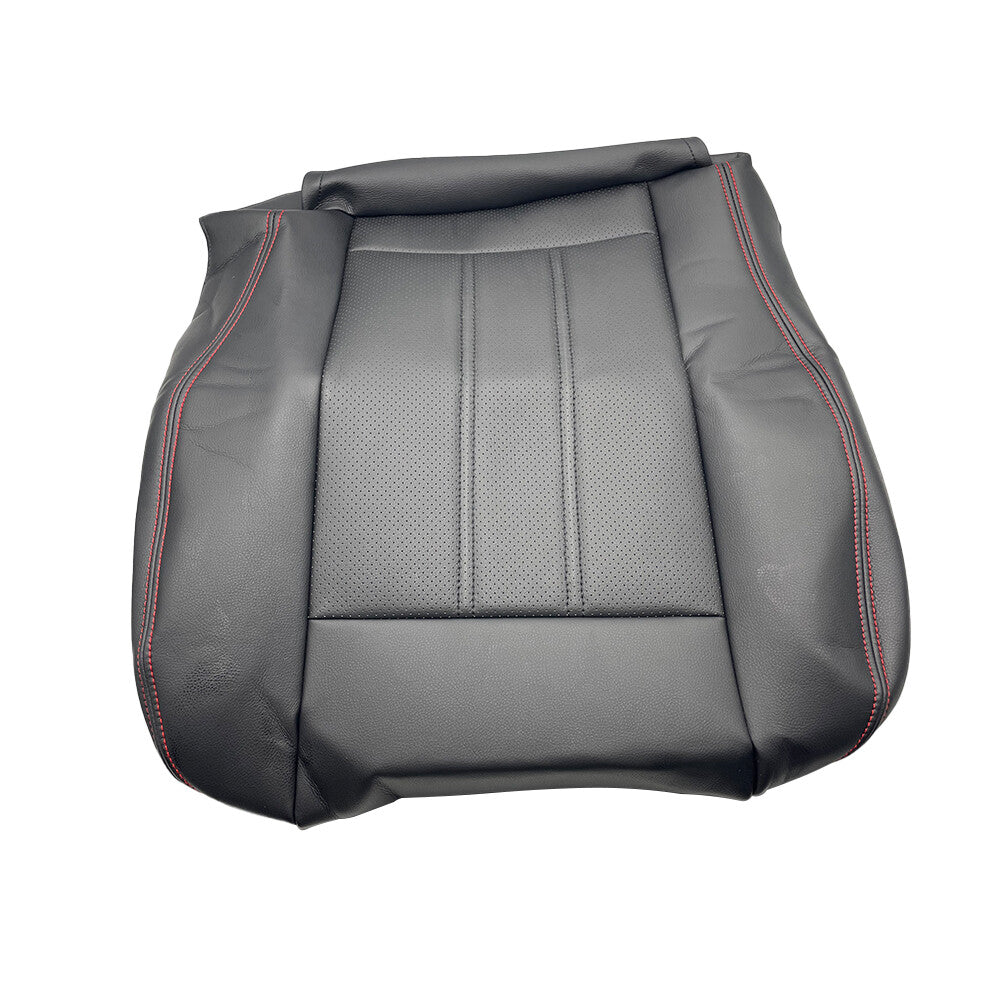 Driver Bottom Leather Seat Cover Red Seam For 2008-2020 Dodge Grand Caravan
