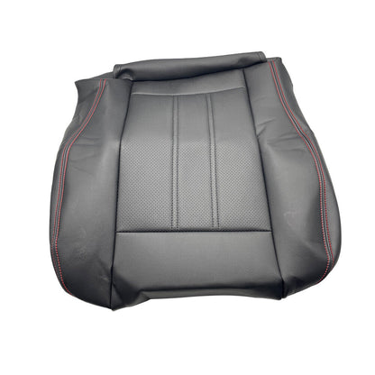 Driver Bottom Leather Seat Cover Red Seam For 2008-2020 Dodge Grand Caravan