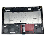 For MSI GE75 Palmrest Keyboard Full Color Backlit Non-Touchpad 3077E2C213Y Black