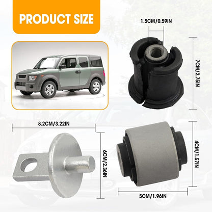 2set New for Honda CR-V CRV 02-06 Rear Control Trailing Arm Axle Bushes Bushings