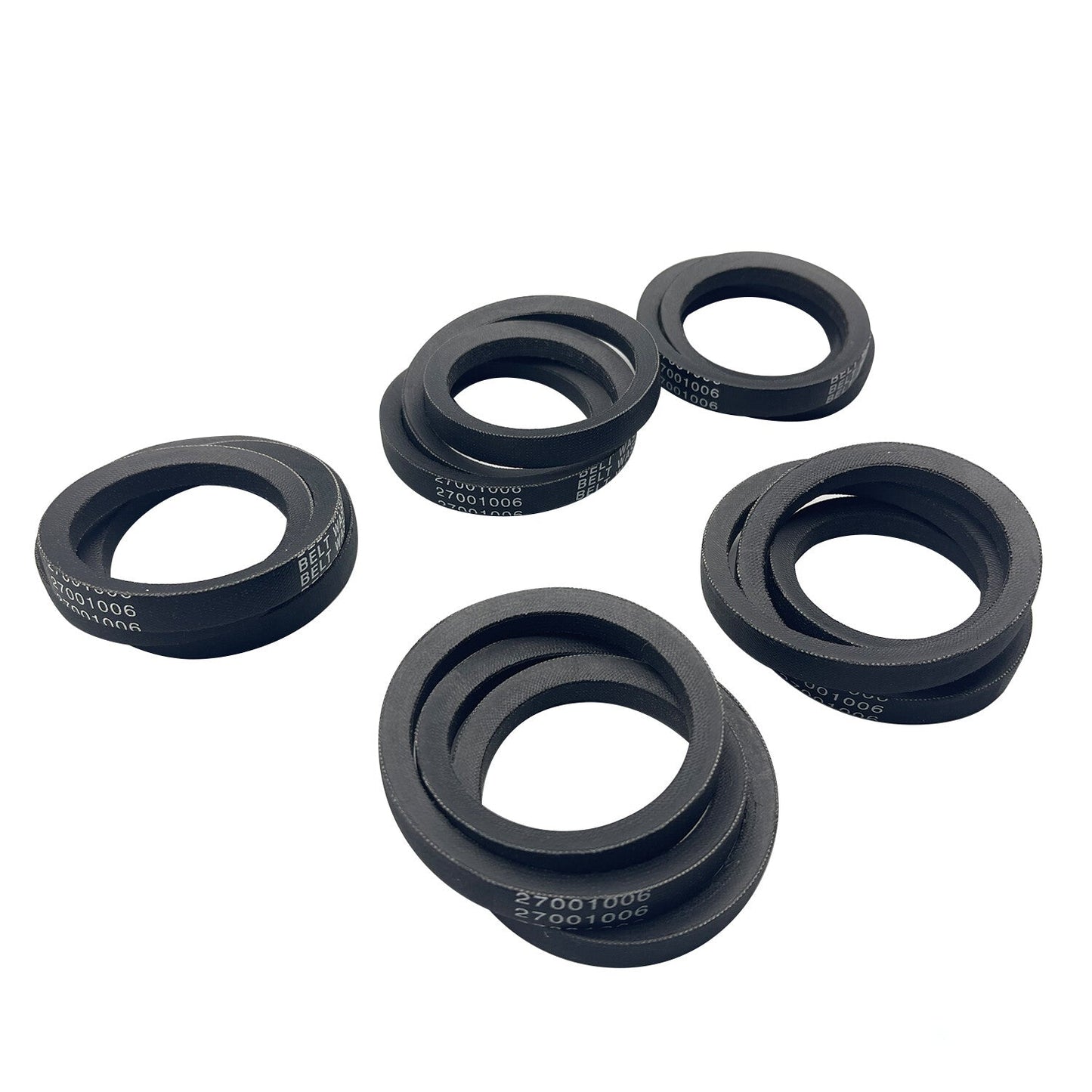5Pcs New Belt 27001006 Compatible For Whirlpool Amana Maytag Washer 38174 Black