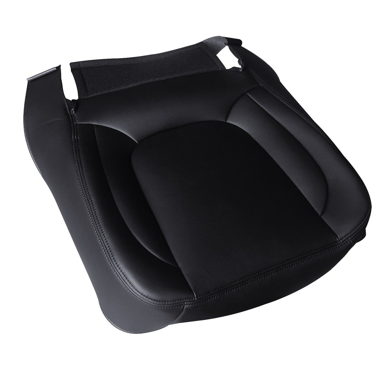 Driver Passenger Bottom Leather Seat Covers For 2004-2005 Dodge Ram 3500 Laramie