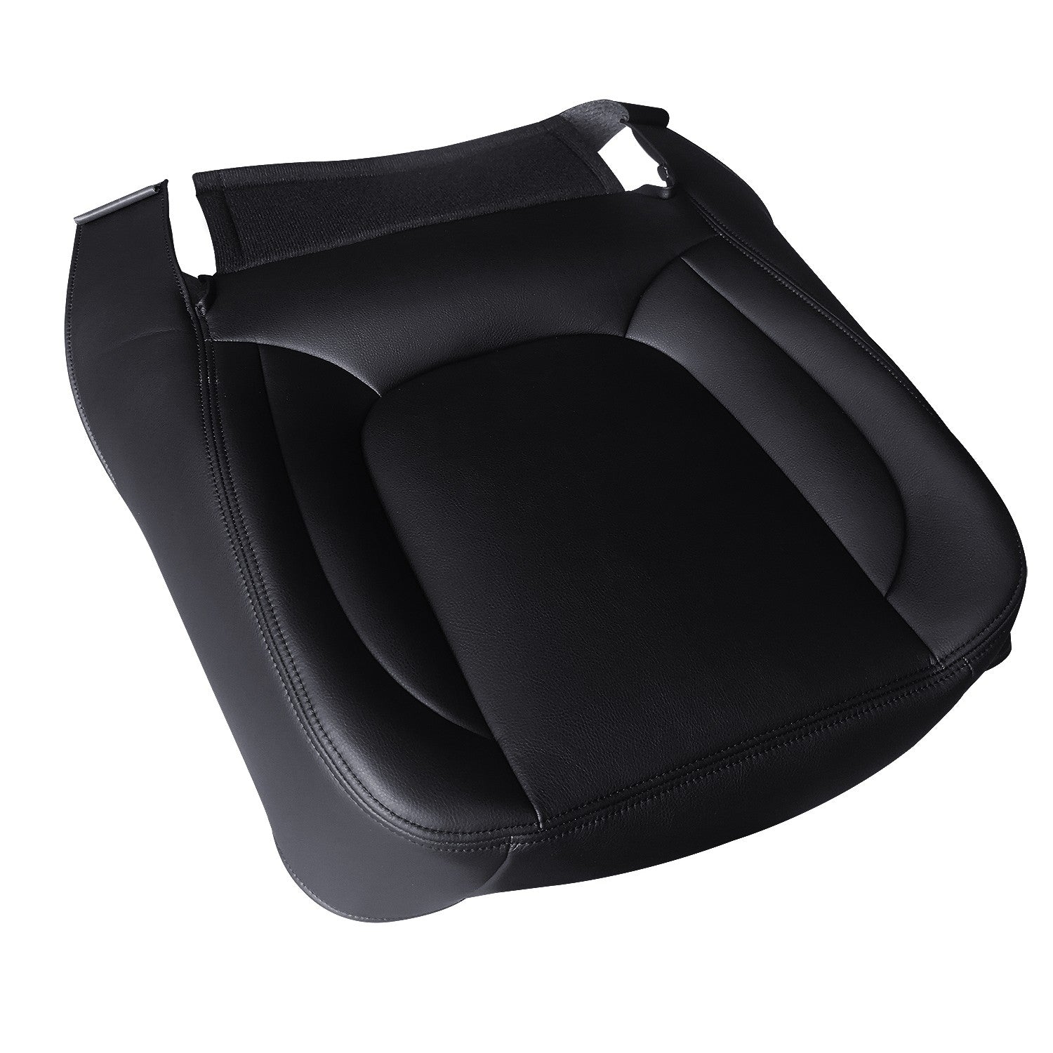 Driver Passenger Bottom Leather Seat Covers For 2004-2005 Dodge Ram 3500 Laramie