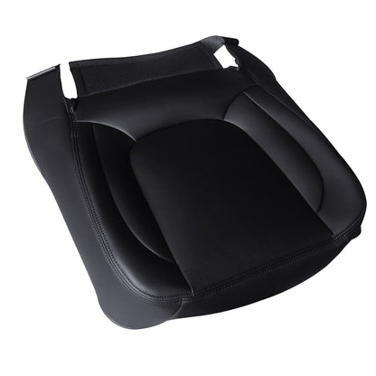 Driver Passenger Bottom Leather Seat Covers For 2004-2005 Dodge Ram 3500 Laramie