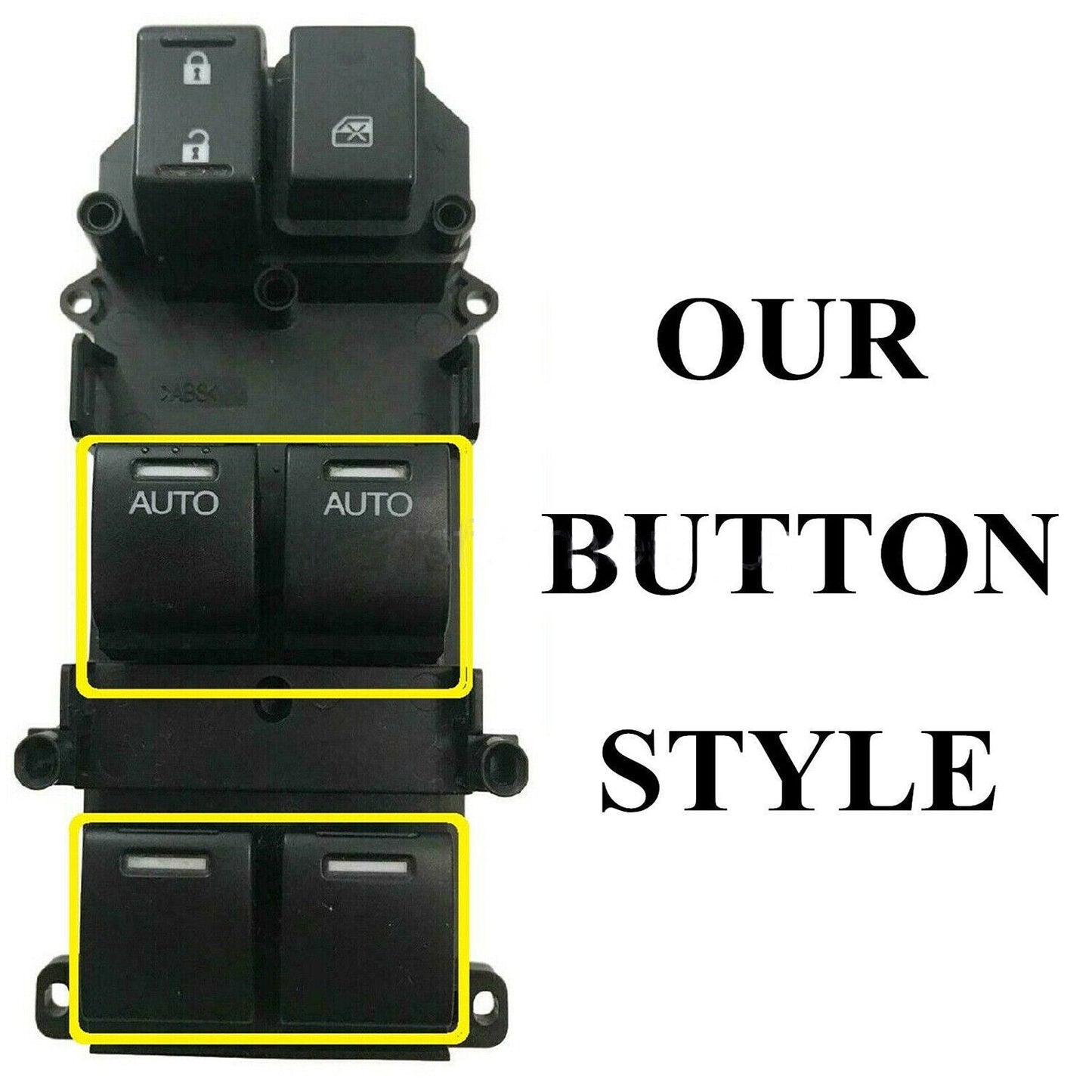New For 2008-2012 Honda Accord EX EXL Master Power Window Door Switch Front Left