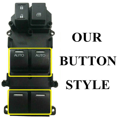 New For 2008-2012 Honda Accord EX EXL Master Power Window Door Switch Front Left
