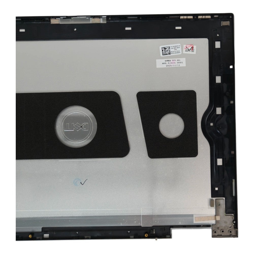 Laptop LCD Top Back Cover 09VWH9 9VWH9 For DELL Inspiron 17 7706 2-in-1 Silver