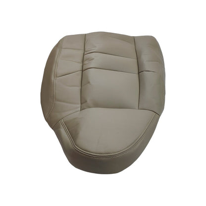 For 2001 Ford F250 F350 F450 Lariat Driver Bottom & Top Leather Seat Covers TAN