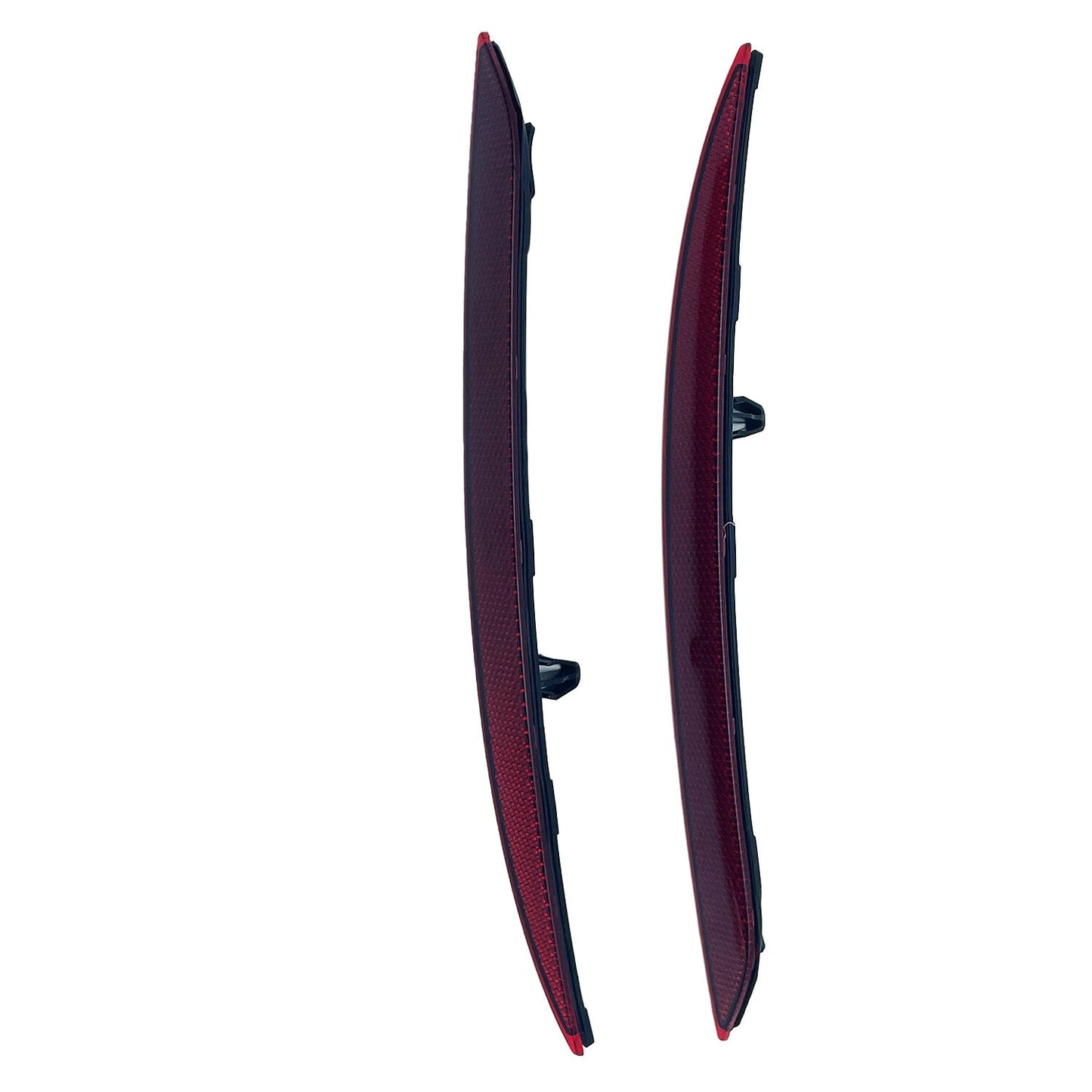Tail Rear Bumper Reflector Red Pair LH RH For Tesla Model Y 2022 2021 2020