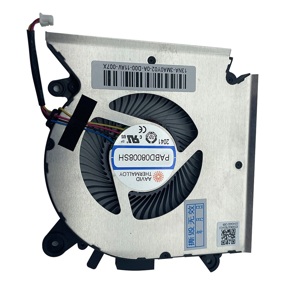 CPU Cooling Fan For MSI GF63 8RC GF65 8RD 16R1 16R2 PABD08008SH DC 5V 1.0A N413
