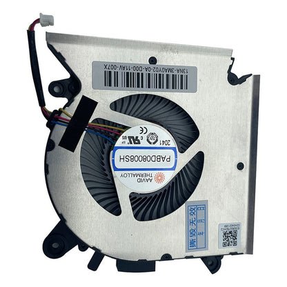CPU Cooling Fan For MSI GF63 8RC GF65 8RD 16R1 16R2 PABD08008SH DC 5V 1.0A N413