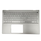New For Dell Inspiron 15 5501 5505 Palmrest Non-Backlit Keyboard 06XCC3 Silver