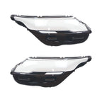 Left & Right Headlight Clear Lens Cover For 2017-2024 Range Rover Velar