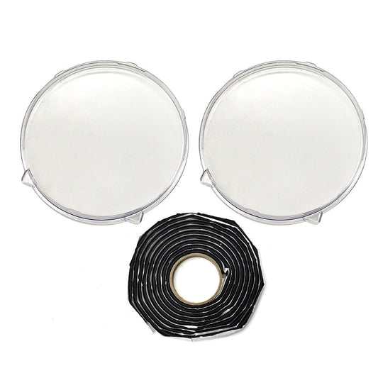 A Pair Front Headlight Lens Cover For 2020-2022 2023 Mercedes-Benz G-Class W464