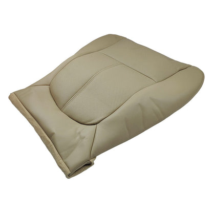 Passenger Bottom Leather Seat Cover Tan For 2011 2012 - 2014 Ford F150 Lariat