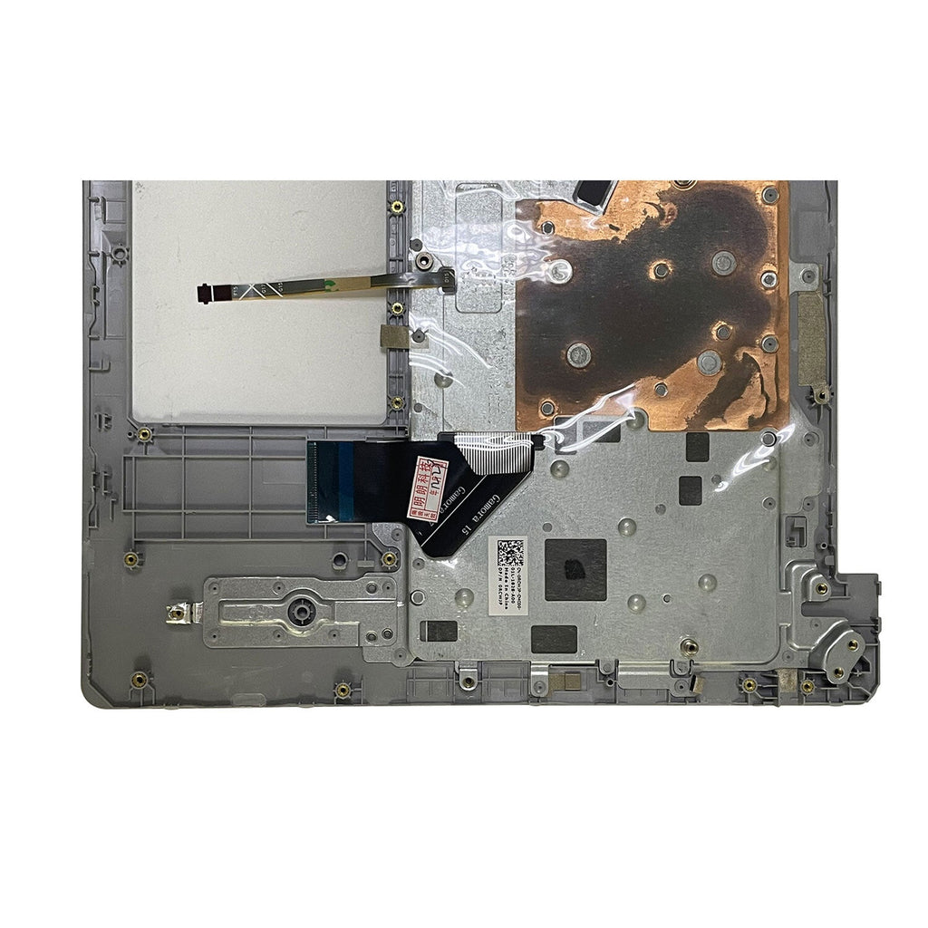 New For Dell Inspiron 15 5570 5575 Palmrest Backlit US Keyboard 0MR2KH Silver US