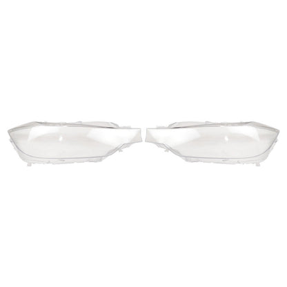 A Pair For 2013-2015 BMW 3 Series F30 328i 320i Headlight Lens Headlamp Cover
