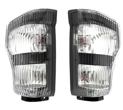 Headlight Corner Light With Motor for Isuzu NPR NQR 2004 2007 for GMC W4500