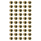 50PCS Solid Brass 1 LB Propane Bottle Cap Gas Tank Cylinder Protect Sealed Cap