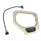 5YD27LS5AA New For 2014-2018 Jeep Cherokee Center Shifter Bezel Factory Gold