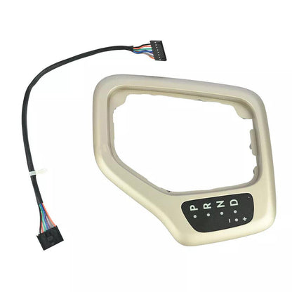 5YD27LS5AA New For 2014-2018 Jeep Cherokee Center Shifter Bezel Factory Gold