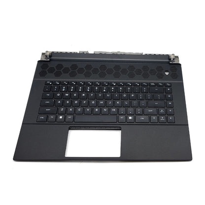 New Palmrest For Alienware M16 R1 Keyboard W/Backlit Black Upper Case 0CGM3Y US