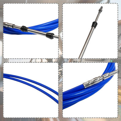 2 Marine Throttle Shift Remote Control Cable 33C 40FT for Yamaha Outboard Engine