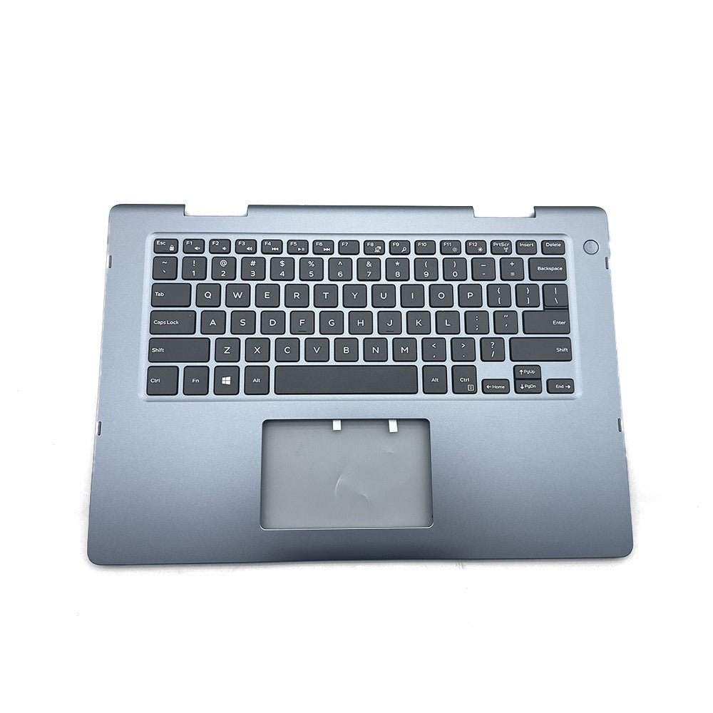 For Dell Inspiron 14MF 5482 5481 Palmrest Non-Backlit Keyboard 0XHYYJ Upper Case