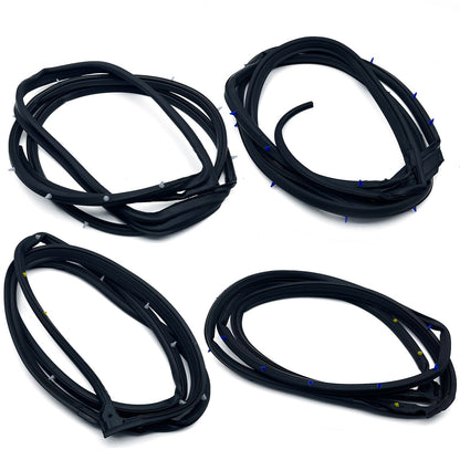 4PC On door Opening Seal Stripping For Accord Sedan 2008-2012 Door Weatherstrip