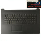 New Palmrest Keyboard BL 73H0 Touchpad For HP 17-BY 17-CA L48409-001 Matte Black