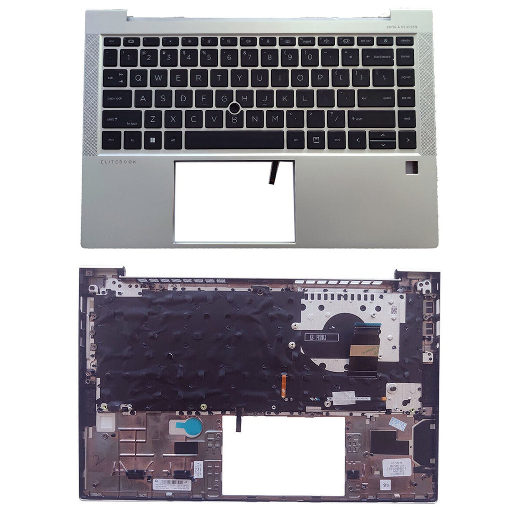 New For HP Elitebook 840 G7 G8 745 G7 G8 Palmrest w/Backlit Keyboard M36312-001