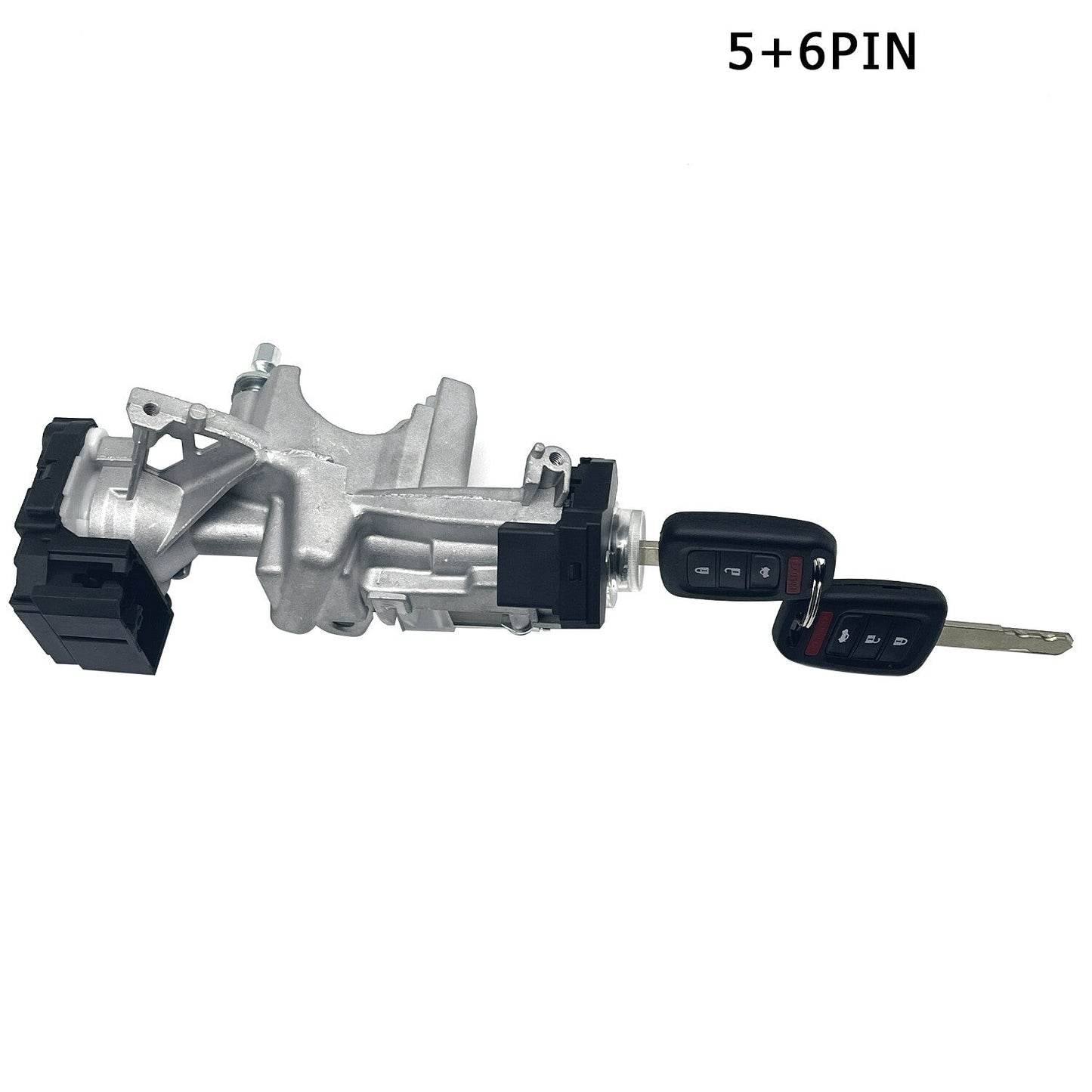 NEW FOR 2014-2015 CIVIC IGNITION LOCK CYLINDER SWITCH ASSEMBLY WITH 2 KEY SHELLS