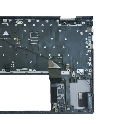 New Palmrest Cover Backlit Keyboard 06P0TG For Dell Inspiron 15Pro 5510 5515 USA