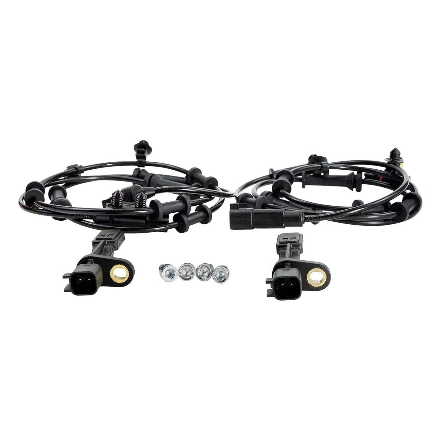 4PCS Front and Rear ABS Wheel Speed Sensor 68003281AA For JEEP Wrangler 12-17