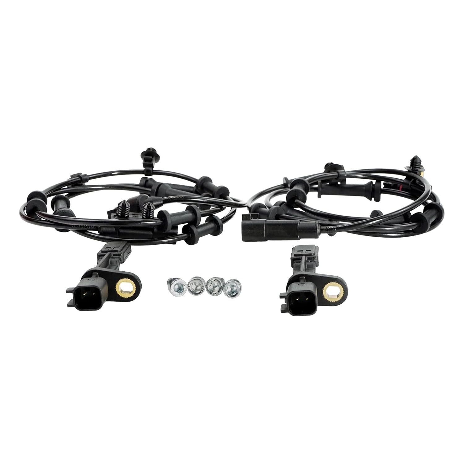 4PCS Front and Rear ABS Wheel Speed Sensor 68003281AA For JEEP Wrangler 12-17