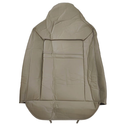 Driver Side Top Leather Perforated Seat Cover Tan For Ford Expedition 2003-2006