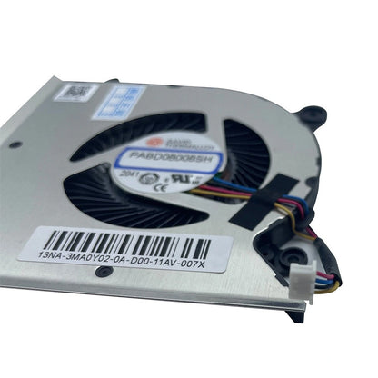CPU Cooling Fan For MSI GF63 8RC GF65 8RD 16R1 16R2 PABD08008SH DC 5V 1.0A N413
