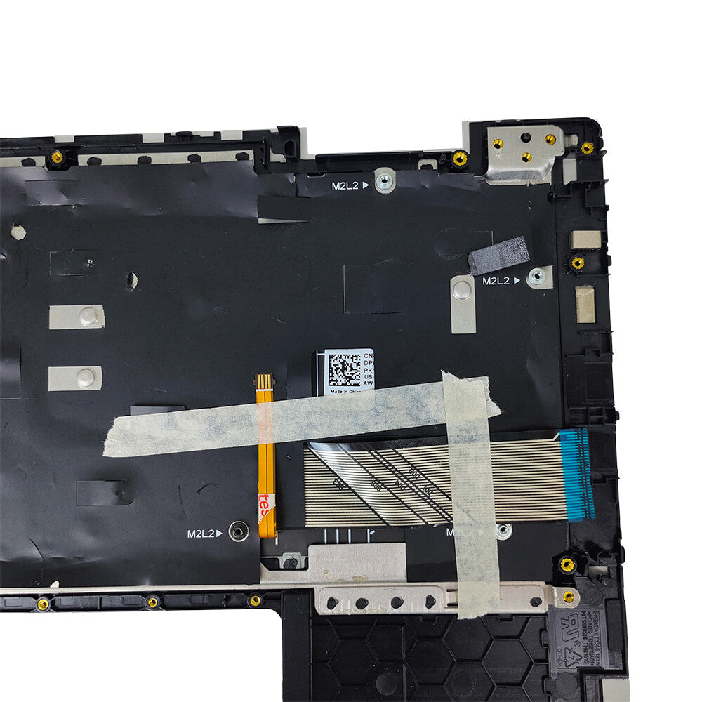 Silver Palmrest For Dell Inspiron 5482 5491 Keyboard w/Backlit Upper Case 041KVJ