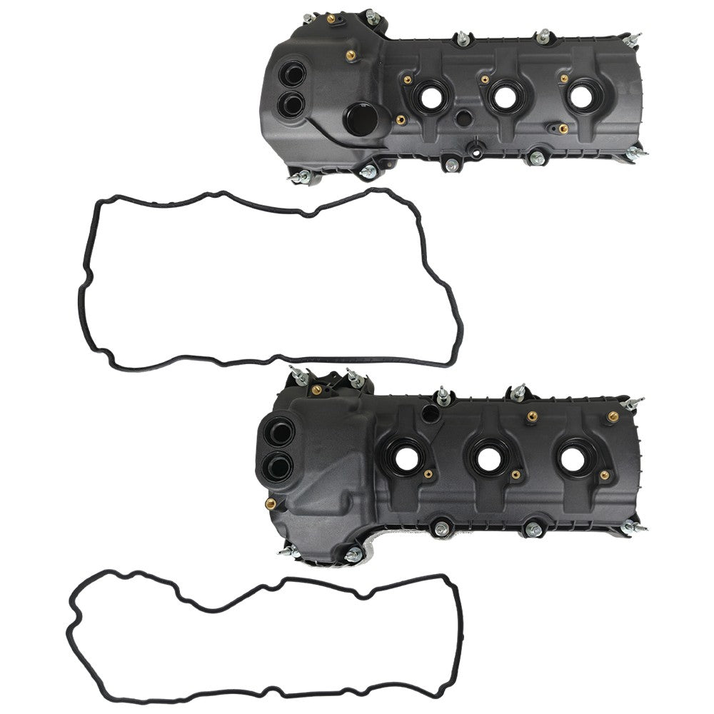 2Pcs For 2011-2019 Ford F-150 Lincoln Continental 3.5L 3.7L Valve Cover W/Gasket