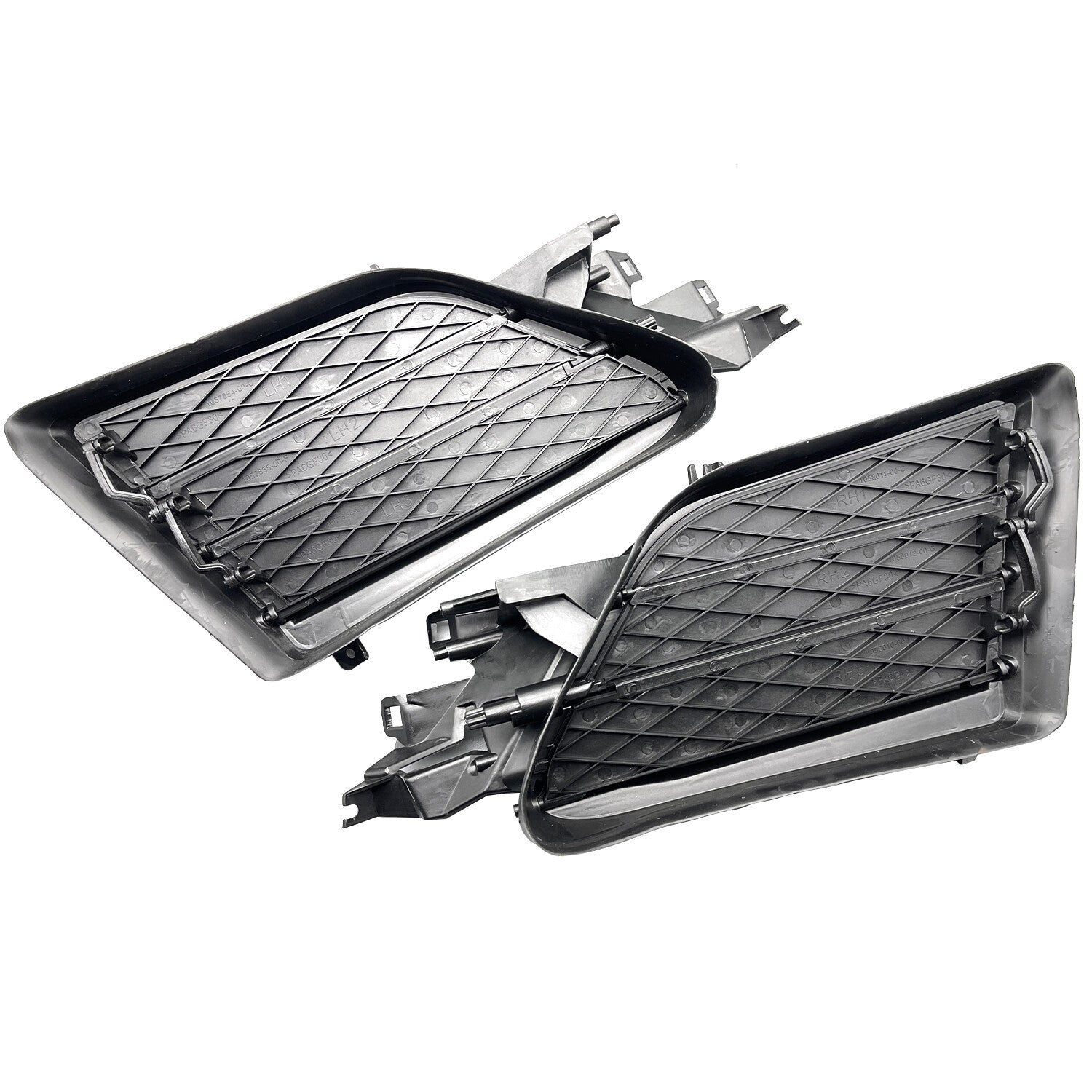 New 2PCS Left & Right Front Air Shutter Active Grille For 2016-21 Tesla Model S